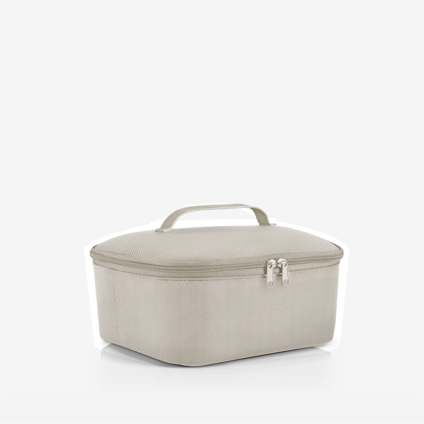 coolerbag M pocket herringbone sand