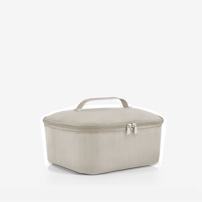 coolerbag M pocket herringbone sand