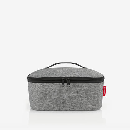 coolerbag M pocket twist silver