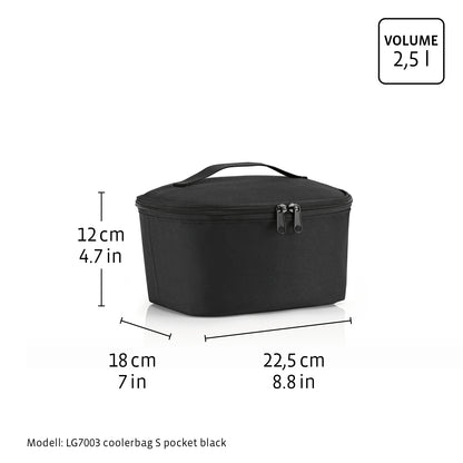 coolerbag S pocket black