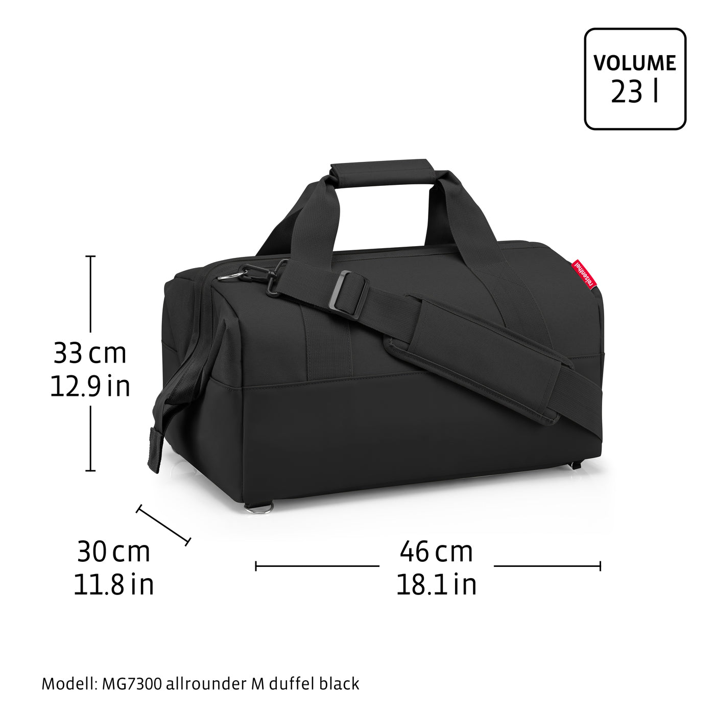 allrounder M duffel mix black