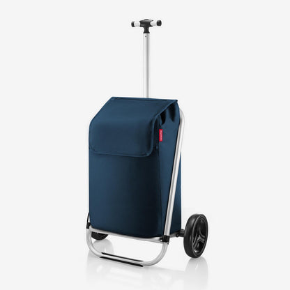 shopping trolley dark blue