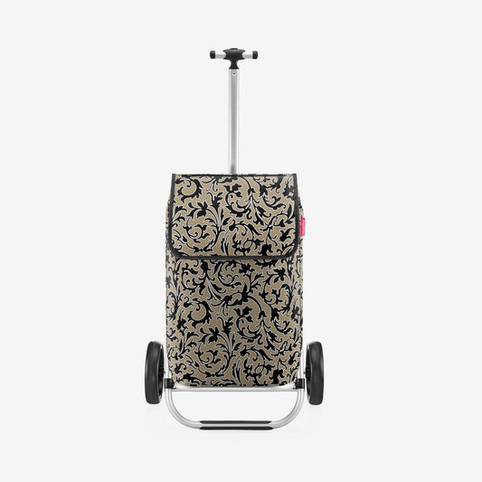 shopping trolley baroque marble