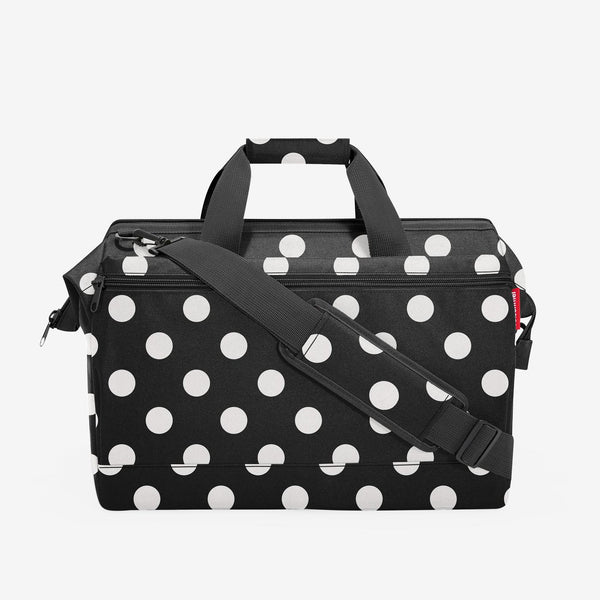 allrounder L pocket dots white