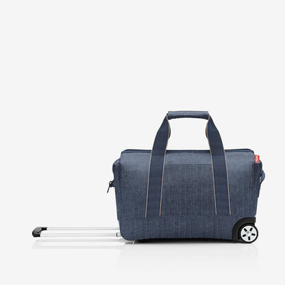 allrounder trolley herringbone dark blue