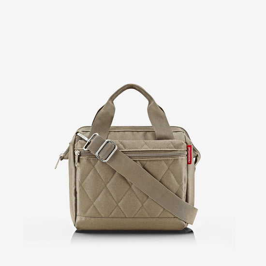 Reisenthel allrounder cross rhombus olive (Handtasche,olive)