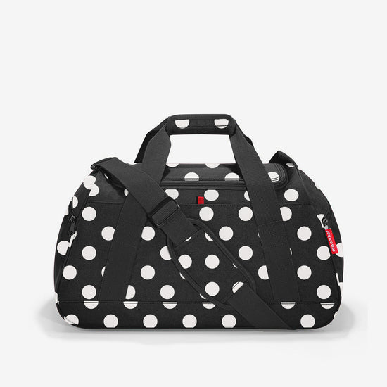 Reisenthel activitybag dots white (Sporttasche,schwarz)