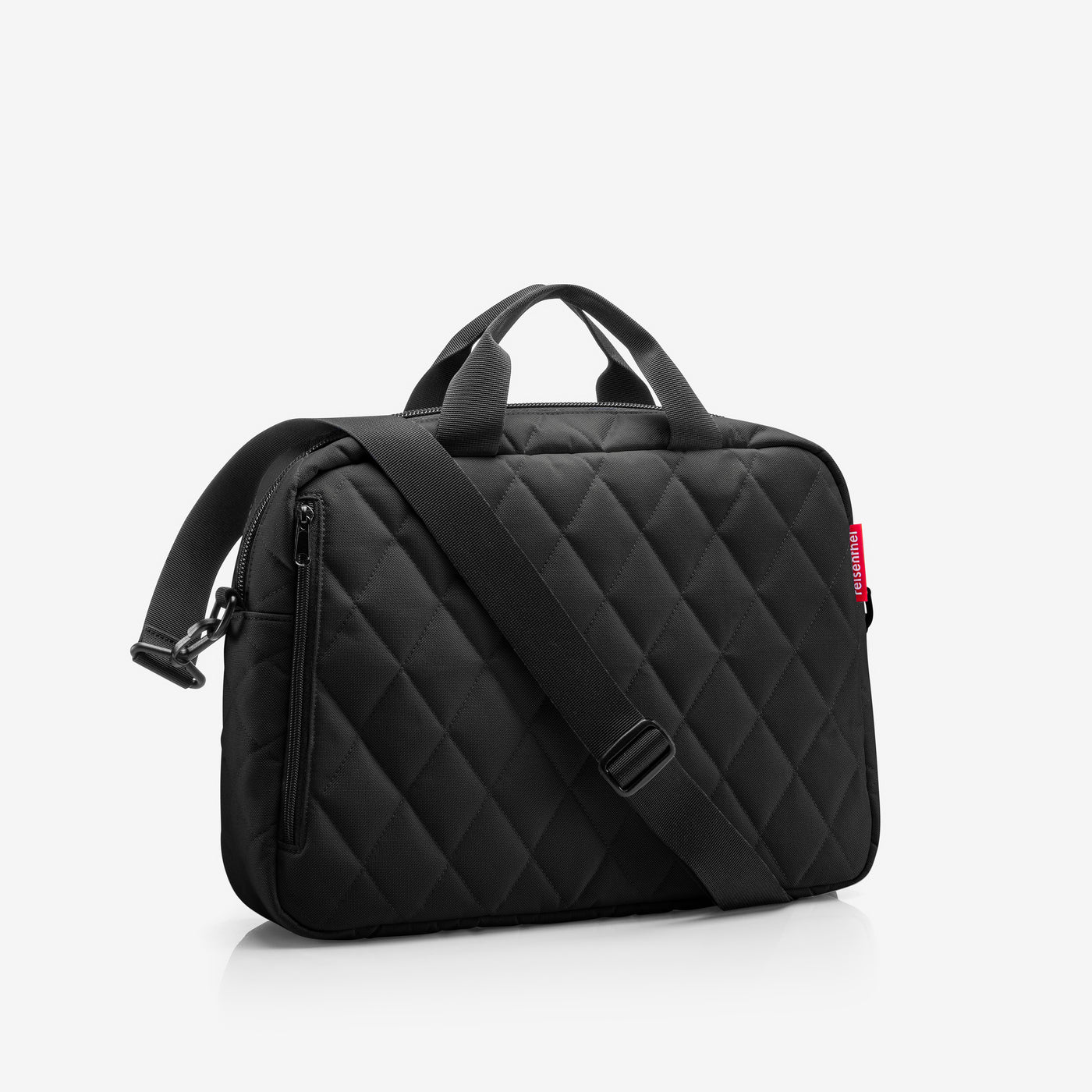 notebook bag rhombus black