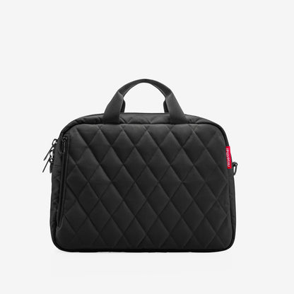 notebook bag rhombus black