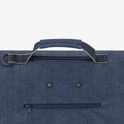 trolley M herringbone dark blue