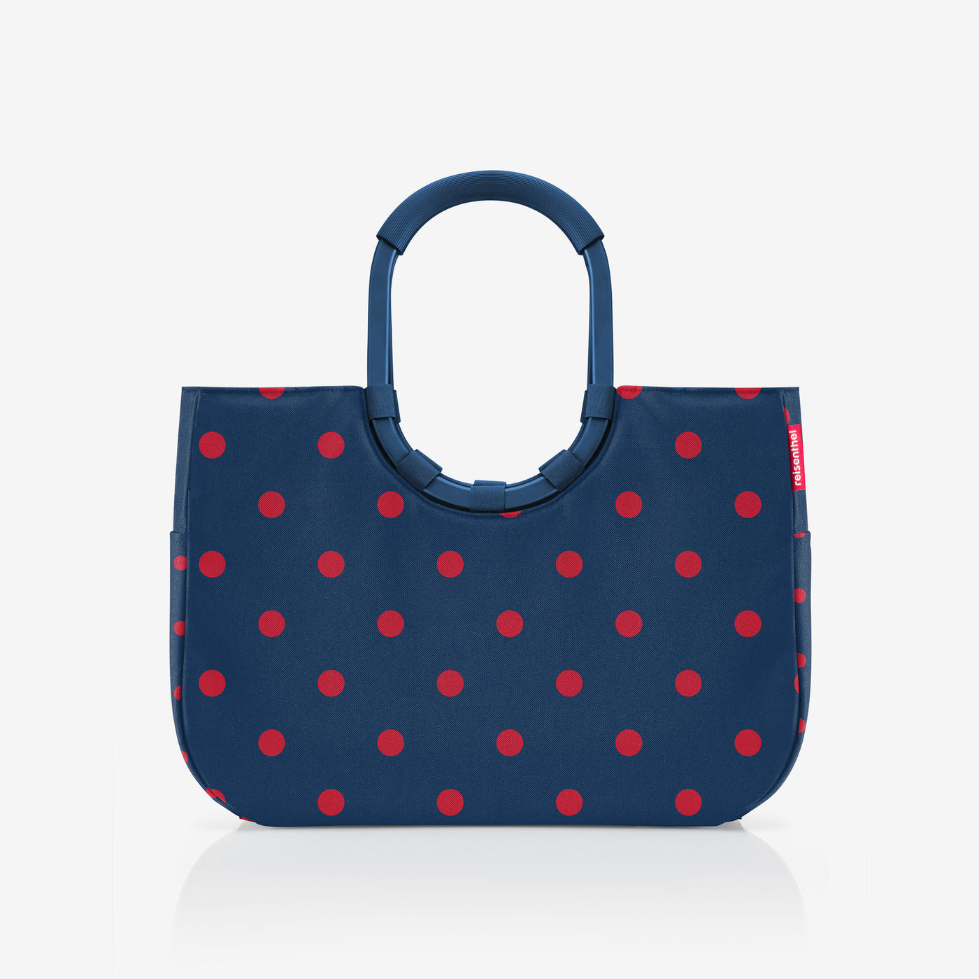 loopshopper L frame mixed dots red