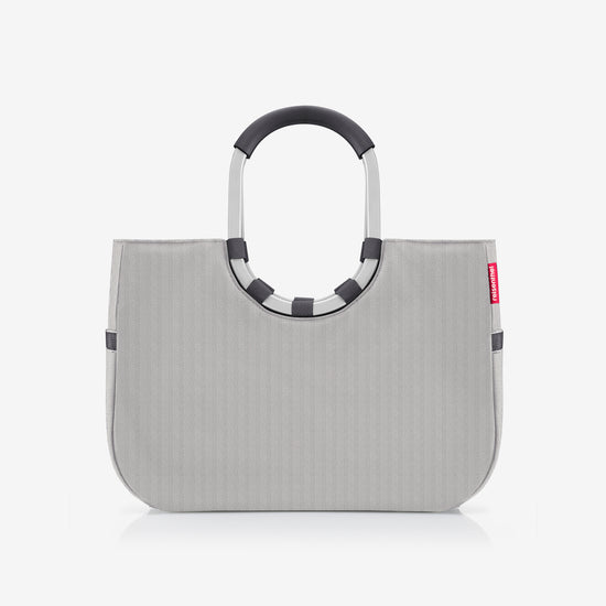 Reisenthel loopshopper L herringbone grey (Einkaufstasche,grau)