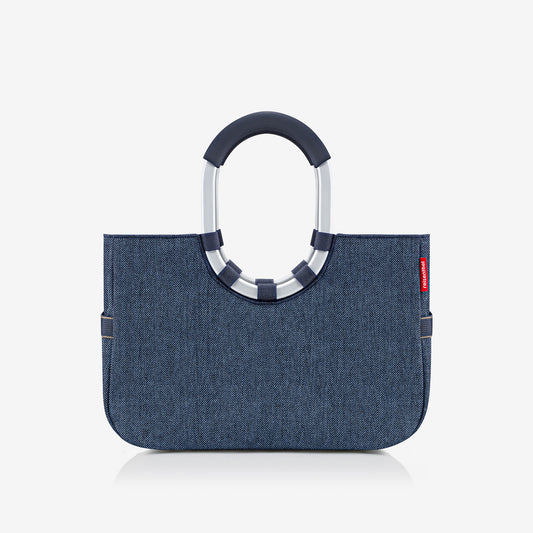 loopshopper M herringbone dark blue