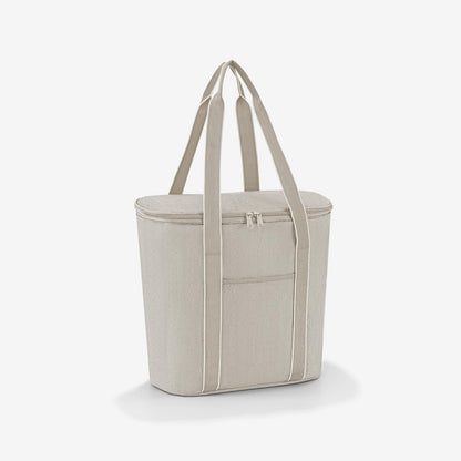 thermoshopper herringbone sand