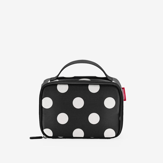 Reisenthel thermocase dots white (Kühltasche,schwarz)