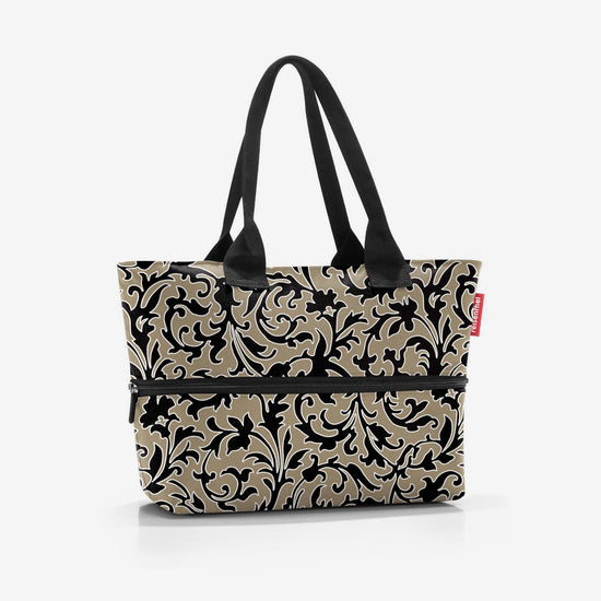 Reisenthel shopper e1 baroque marble (Damentasche,schwarz)