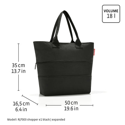 shopper e1 black