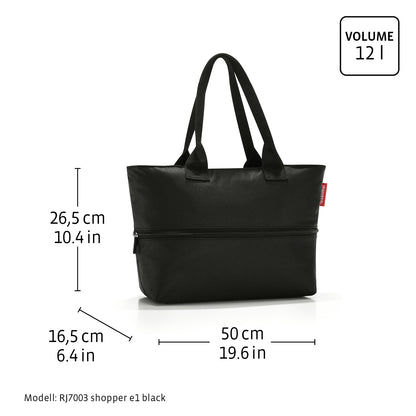 shopper e1 black