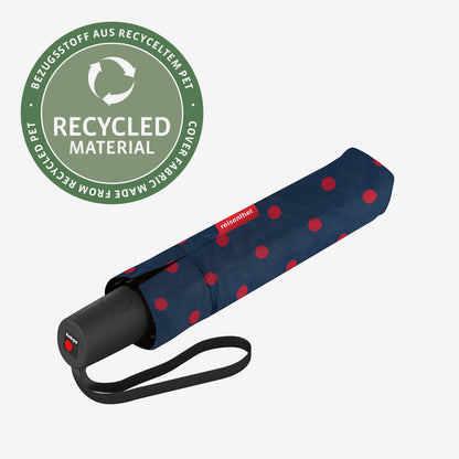 umbrella pocket duomatic mixed dots red