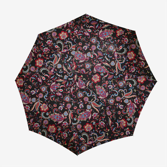 Reisenthel umbrella pocket duomatic paisley black (Regenschirm,schwarz)