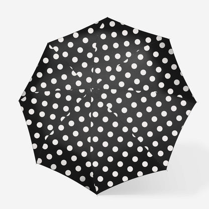 umbrella pocket duomatic dots white