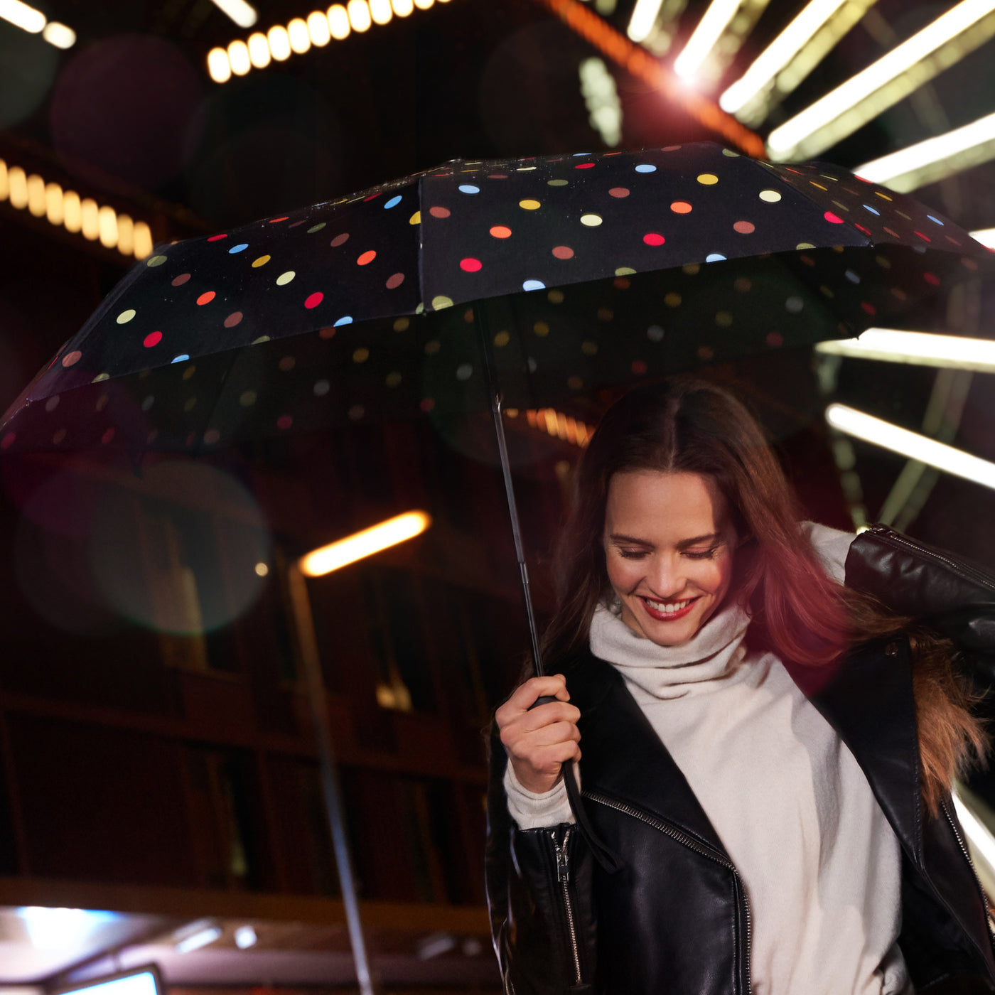 umbrella pocket classic dots