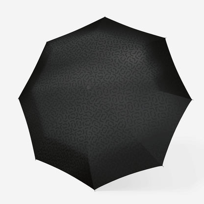 umbrella pocket classic signature black hot print