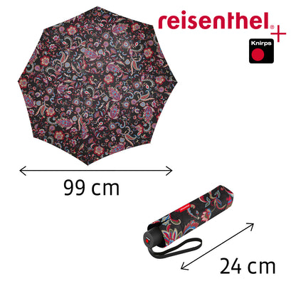 umbrella pocket classic paisley black