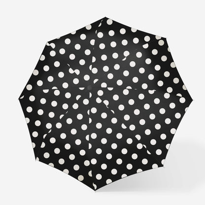 umbrella pocket classic dots white