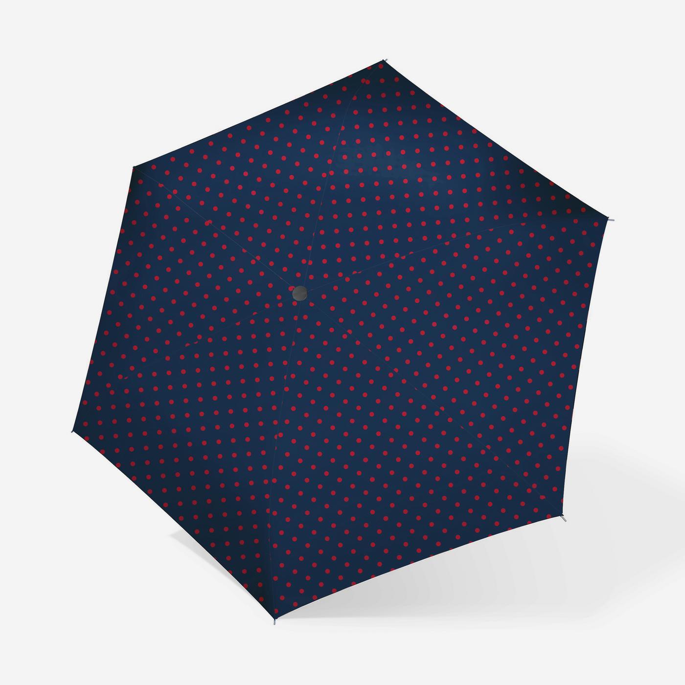 umbrella pocket mini mixed dots red