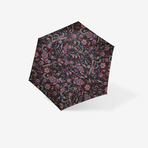 umbrella pocket mini paisley black