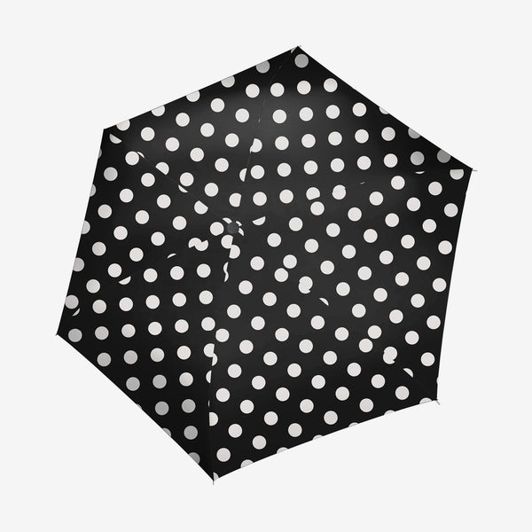 umbrella pocket mini dots white