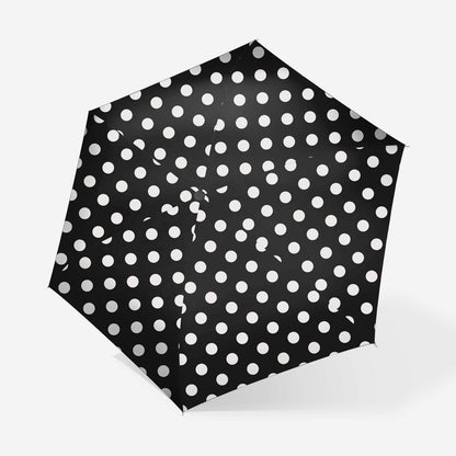 umbrella pocket mini dots white