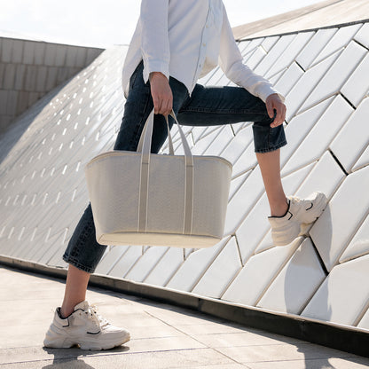 coolerbag herringbone sand