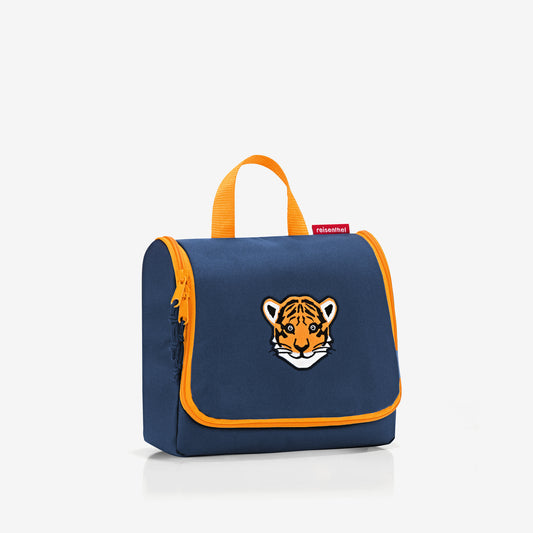 toiletbag kids tiger navy