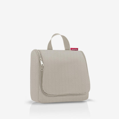 toiletbag herringbone sand