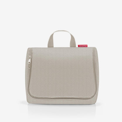 toiletbag XL herringbone sand