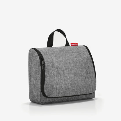 toiletbag XL twist silver