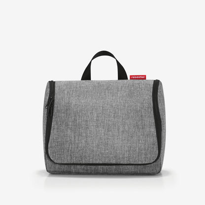 toiletbag XL twist silver