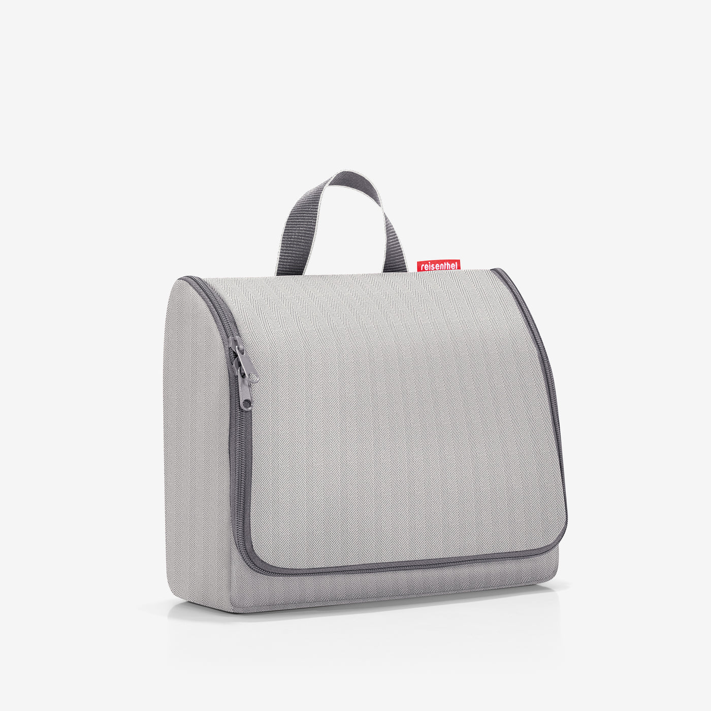 toiletbag XL herringbone grey