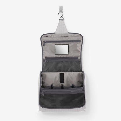 toiletbag XL herringbone grey