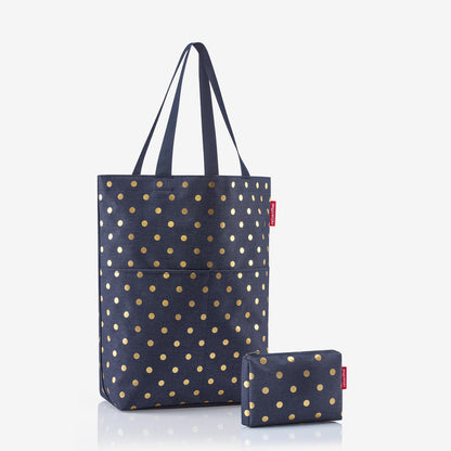 cityshopper 2 set #1 metallic dots blue