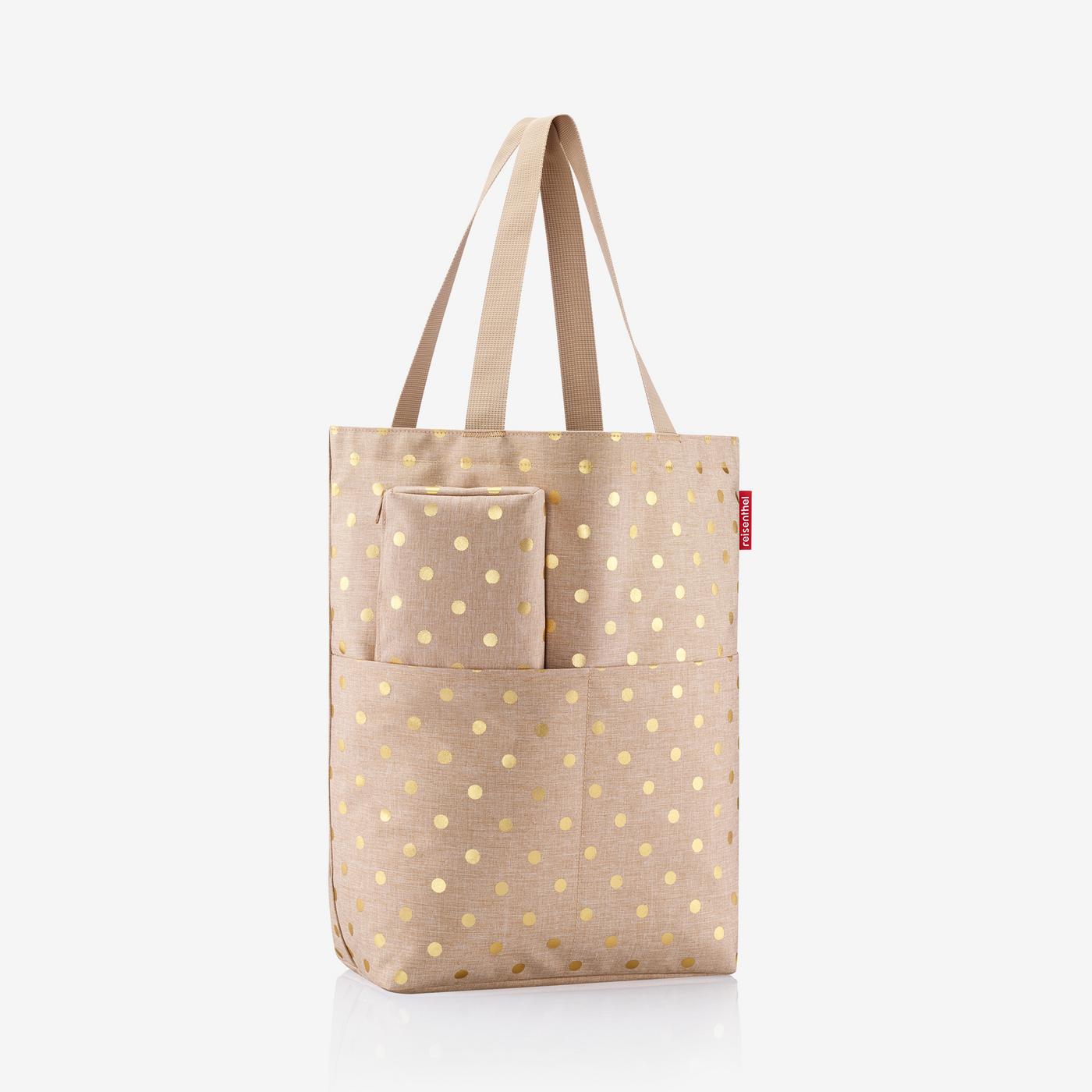 cityshopper 2 set #1 metallic dots coffee