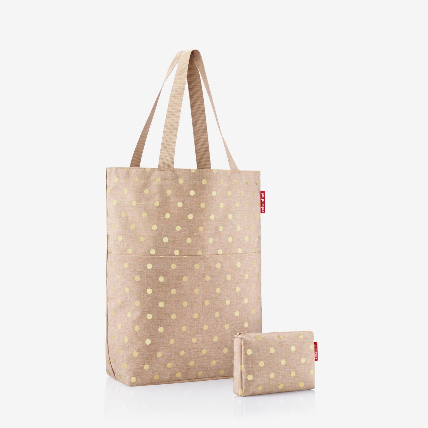 cityshopper 2 set #1 metallic dots coffee