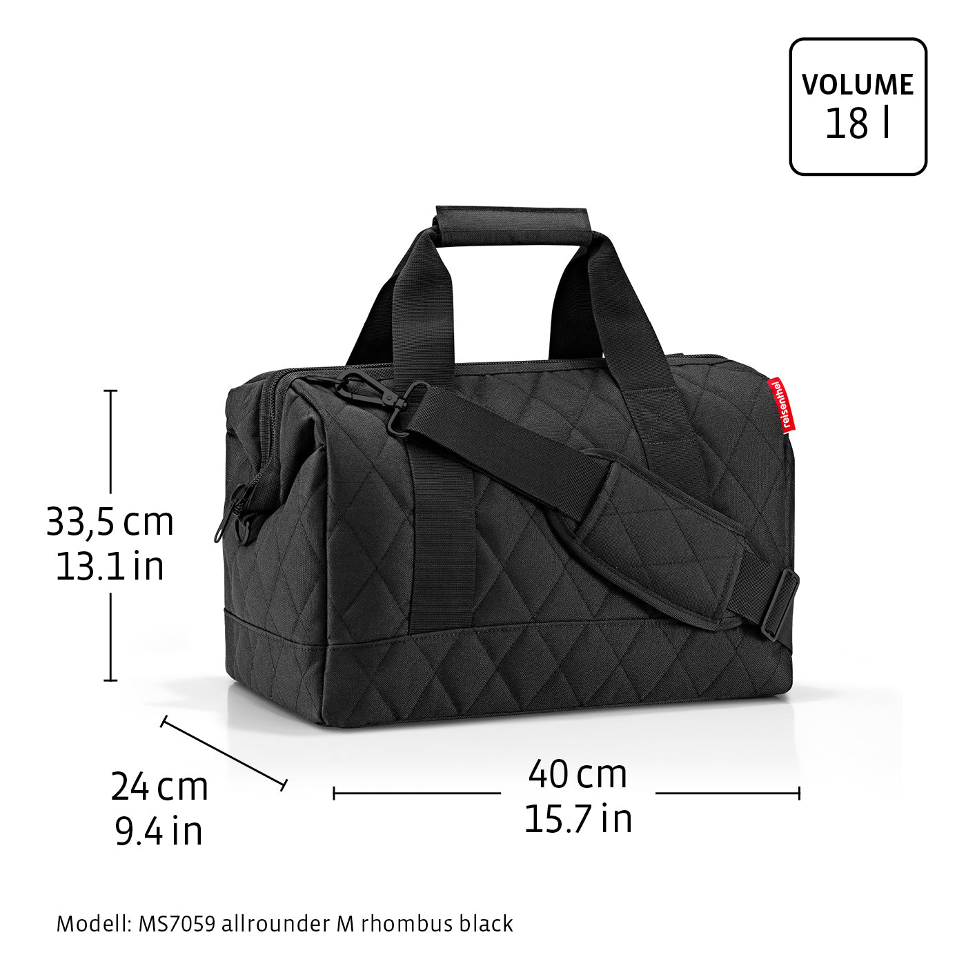 bottlebag black