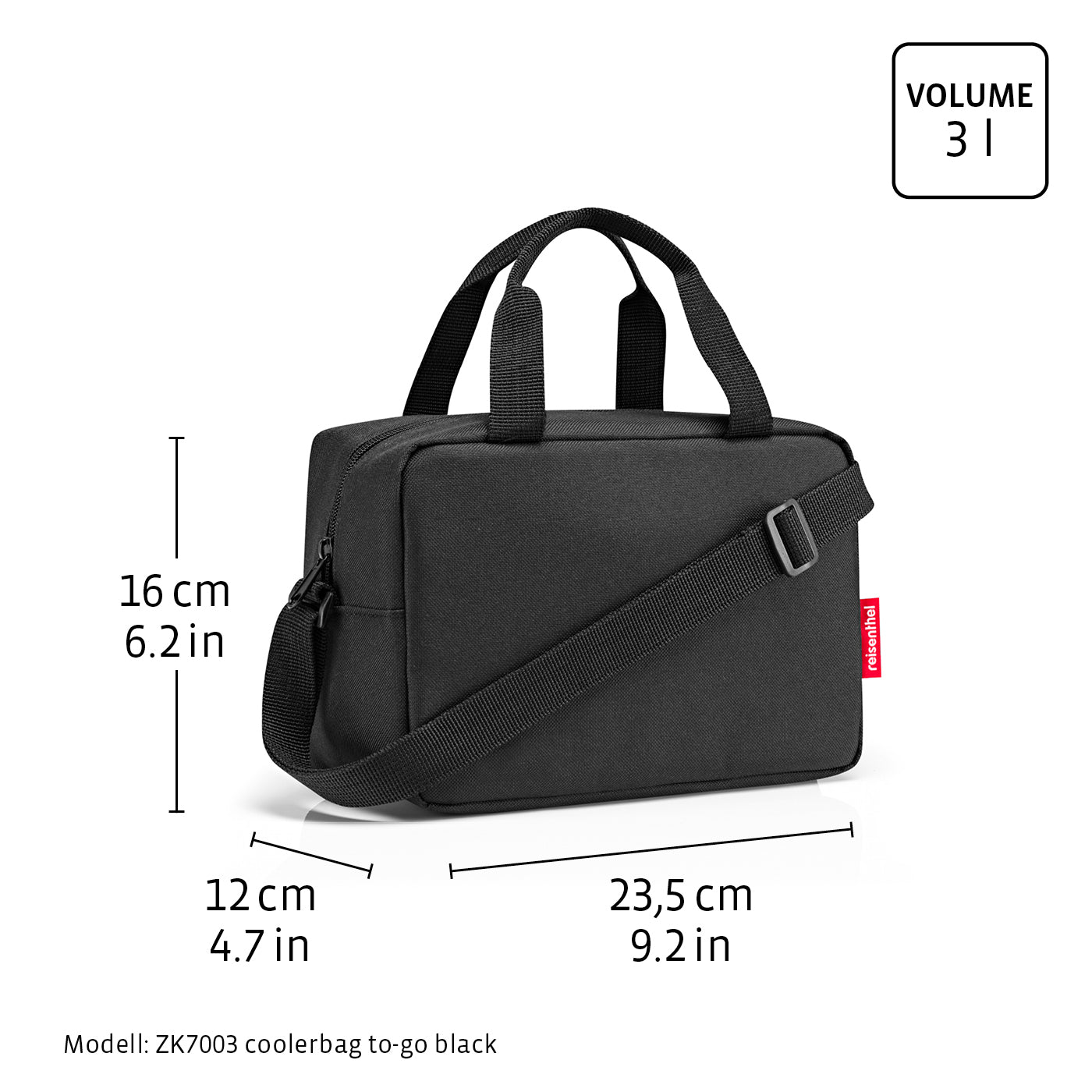 coolerbag to-go black