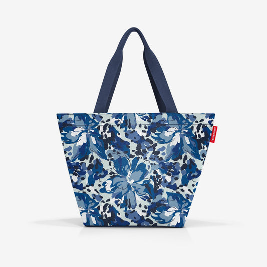 shopper M flora blue