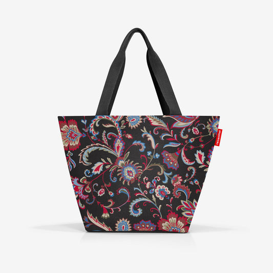 shopper M paisley black