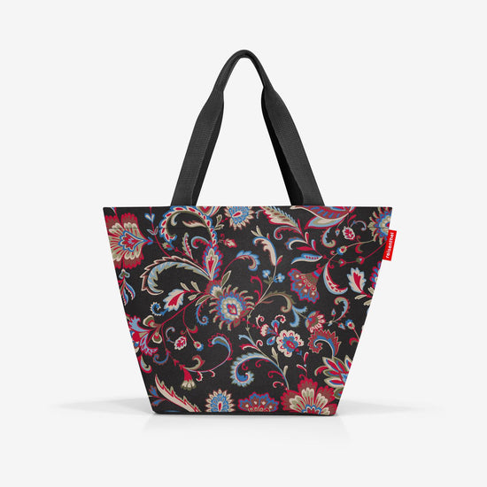 Reisenthel shopper M paisley black (Handtasche,schwarz)