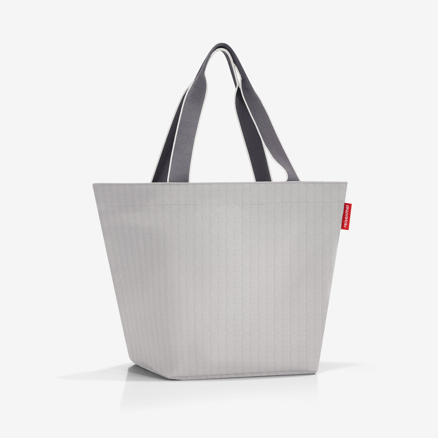 shopper M herringbone grey